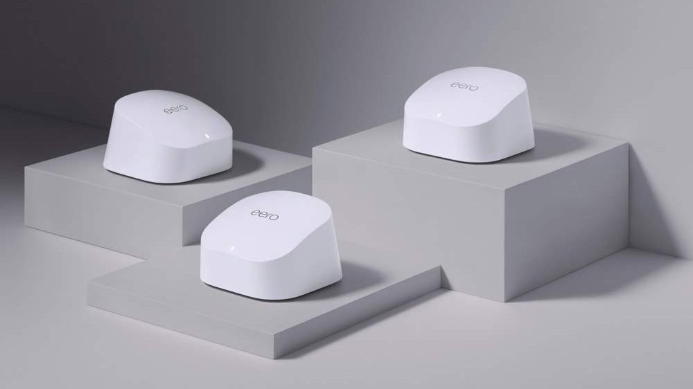 The eero 6 comes in a 3 pack
