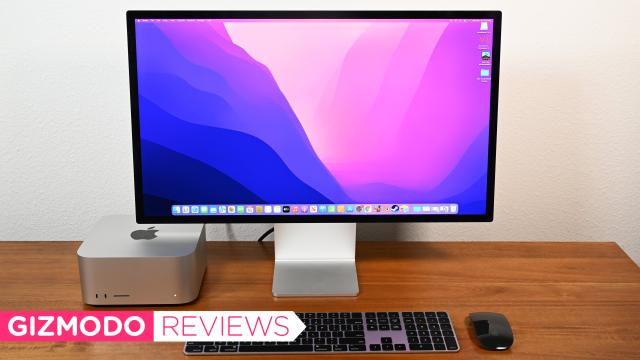 Apple's Studio Display is a 5K monitor with a built-in webcam