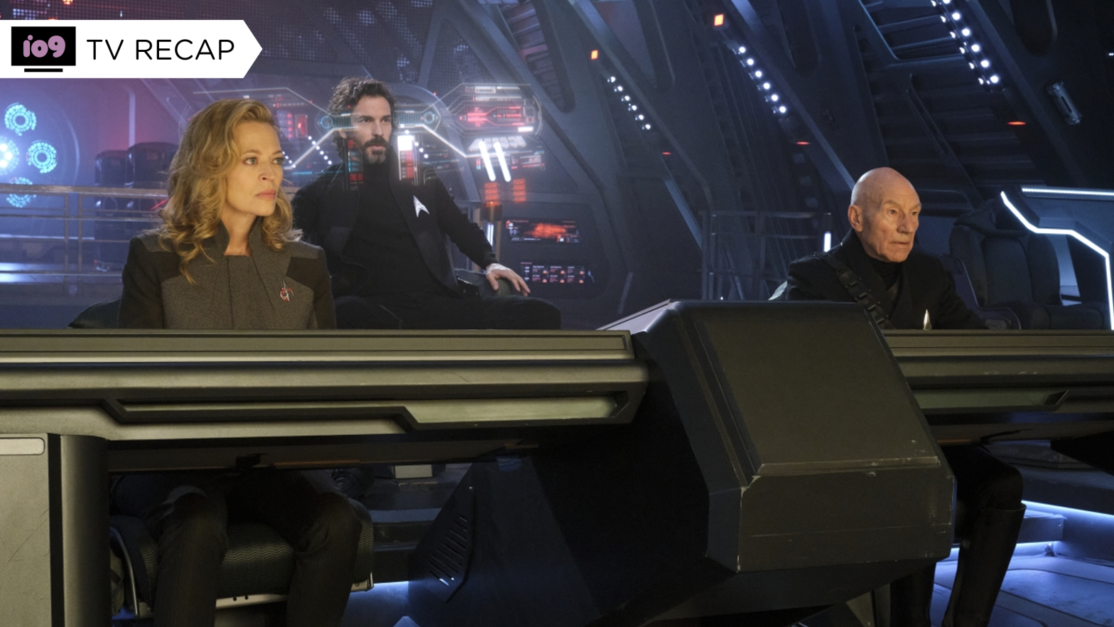 Team Picard gets ready for a bumpy ride to 2024. (Image: Paramount)