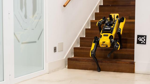 Boston Dynamics Is Hoping Robot Dogs Are Less Creepy While Fighting Fire