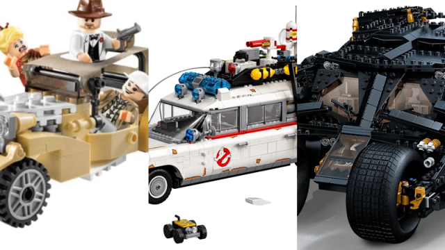 All of Lego’s Coolest Pop Culture Cars