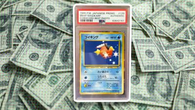 Someone Spent Over $170,000 on a Very Rare Magikarp Pokémon Card