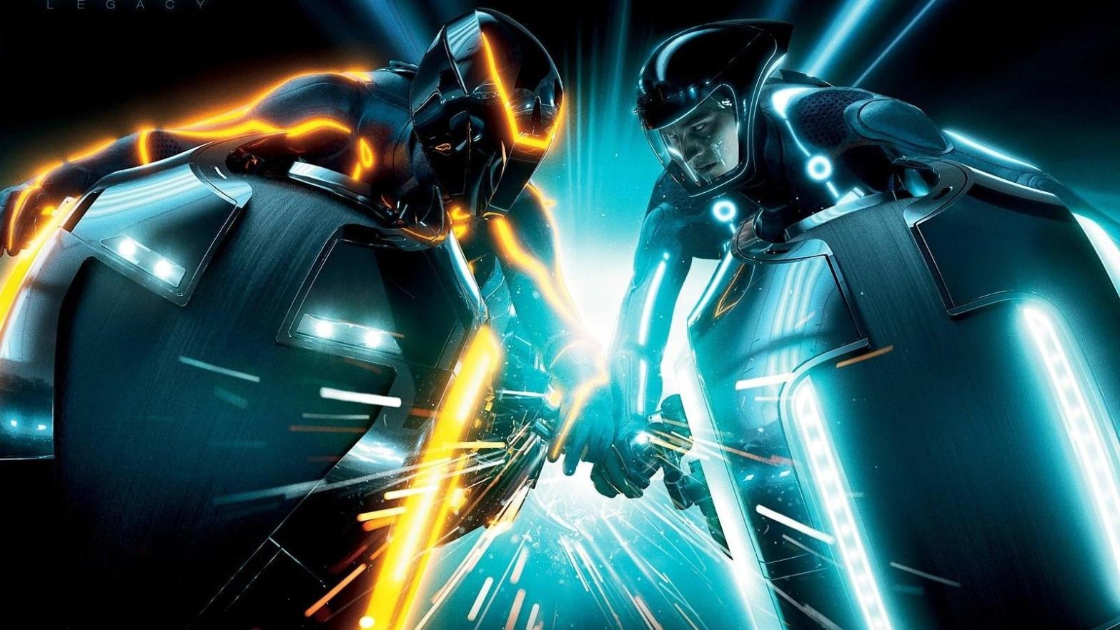 The race for Tron 3 has been an epic lightcycle race. (Image: Disney)