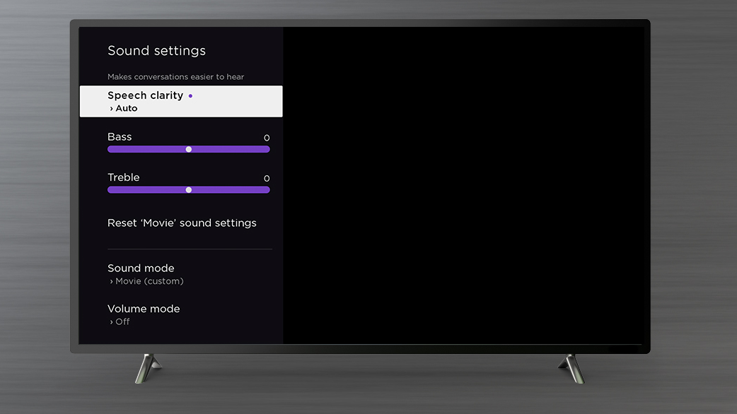 Once updated to Roku OS 11, Roku audio products will let you enhance speech in TV shows and movies.  (Image: Roku)