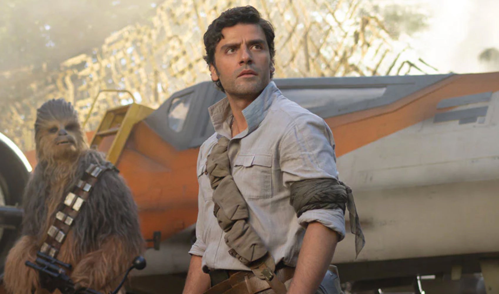 Oscar Isaac in Star Wars. (Image: Lucasfilm)