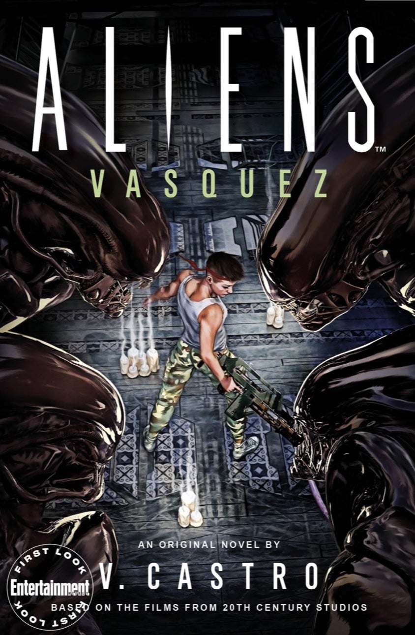 Aliens: Vasquez cover. (Image: Titan Books/EW)