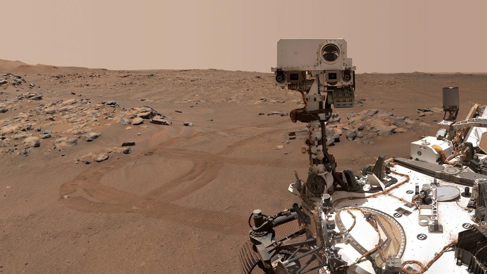 A selfie taken by NASA's Perseverance rover on September 10, 2021.  (Image: NASA/JPL-Caltech/MSSS)