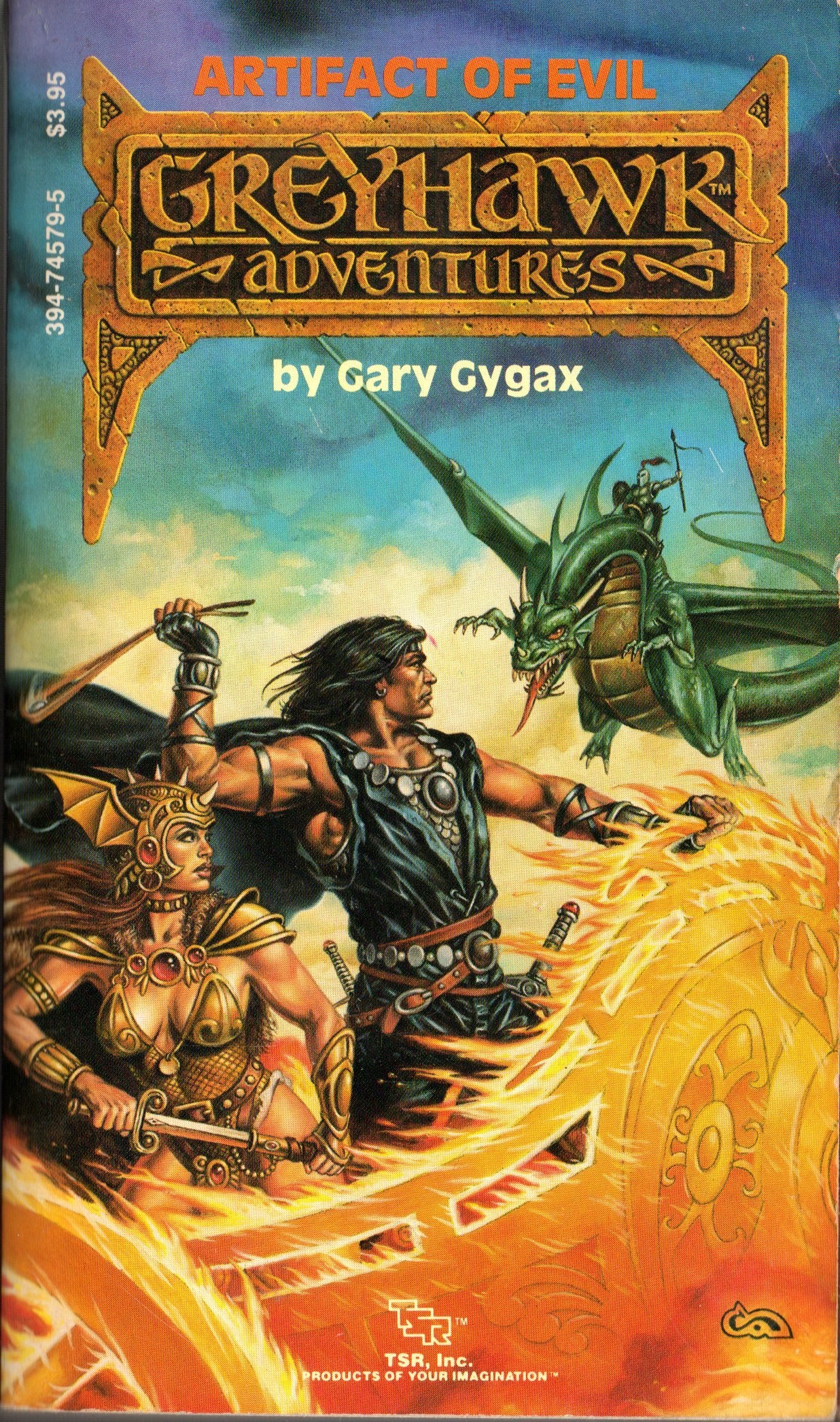 Full cover by Caldwell. That's Deidre on the right, of course. (Image: Wizards of the Coast)