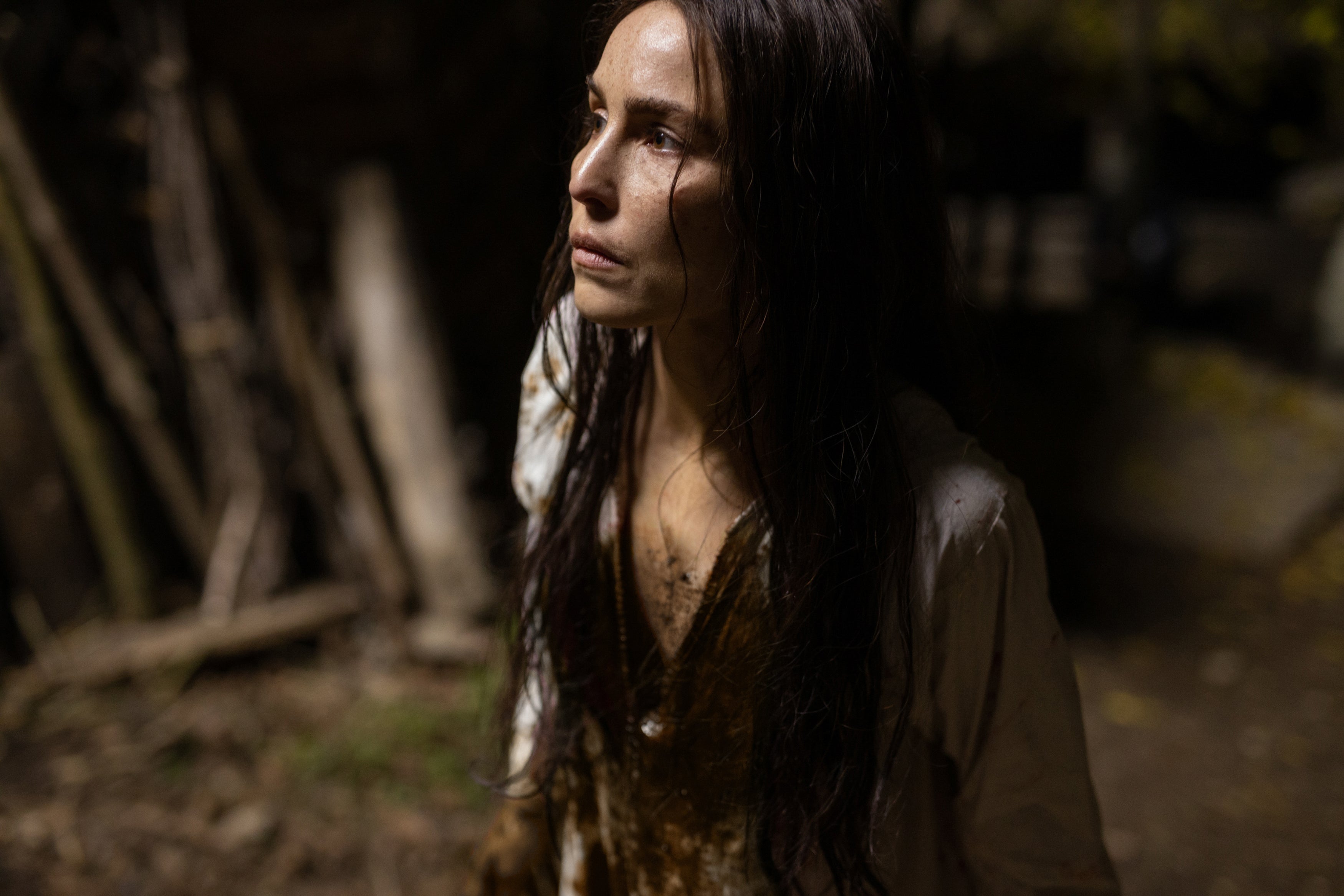 Bosilka (Noomi Rapace) faces the harsh reality of her new life. (Photo: Branko Starcevic/Focus Features)