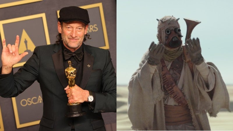 Oscar-winner Troy Kotsur was the first deaf actor ever in Star Wars. (Photo: Lucasfilm/David Livingston, Getty Images)