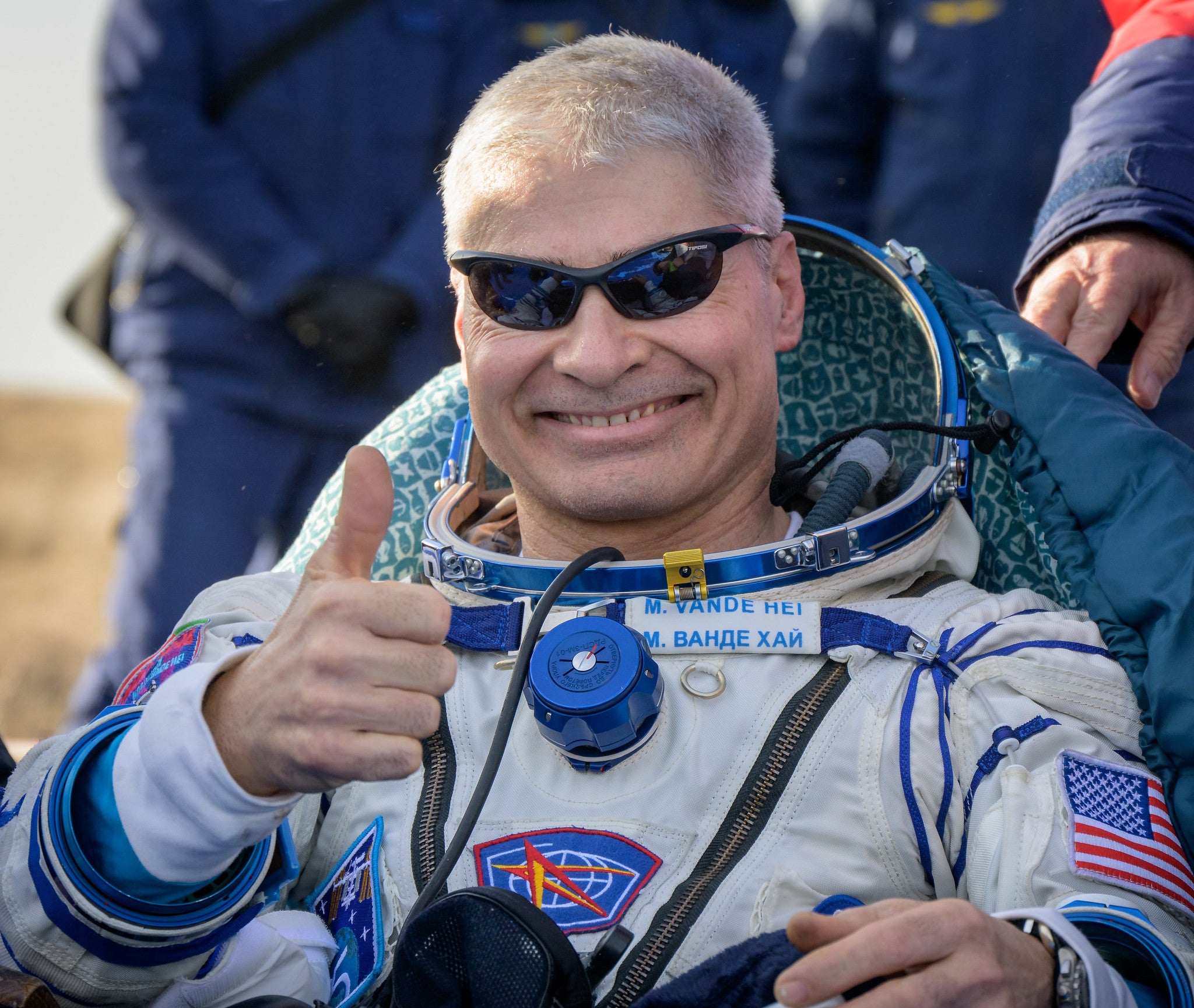 NASA Astronaut Breaks Spaceflight Record and Hitches Ride to Earth on Russian Soyuz