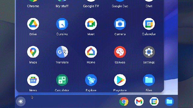 Google Debuts New Chrome OS Launcher — and It Has Serious Windows Start Menu Vibes