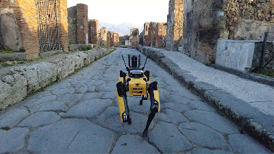 Boston Dynamics’ Spot Is Being Tested as a Robotic Security Guard Protecting the Remains of Pompeii