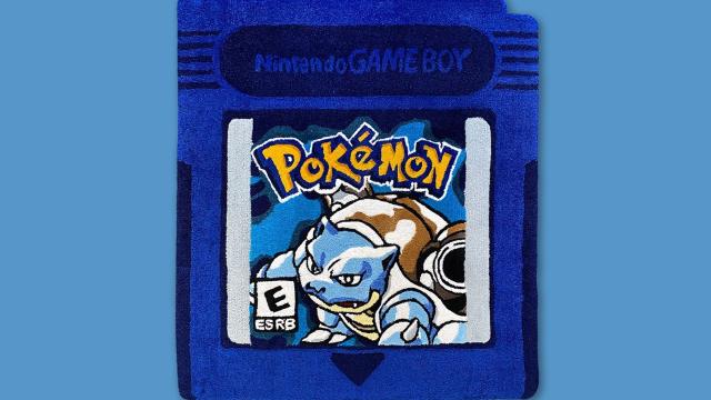 This Man Turned the Pokémon Blue Cartridge Into a Rug Using Pure Sorcery
