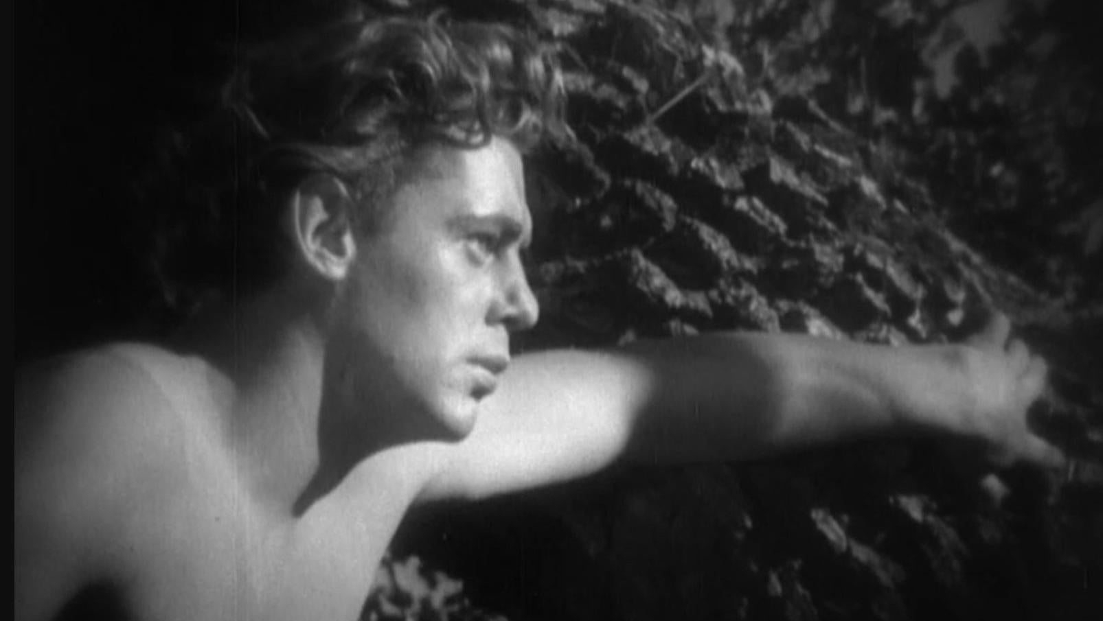 Johnny Weissmüller as Tarzan.