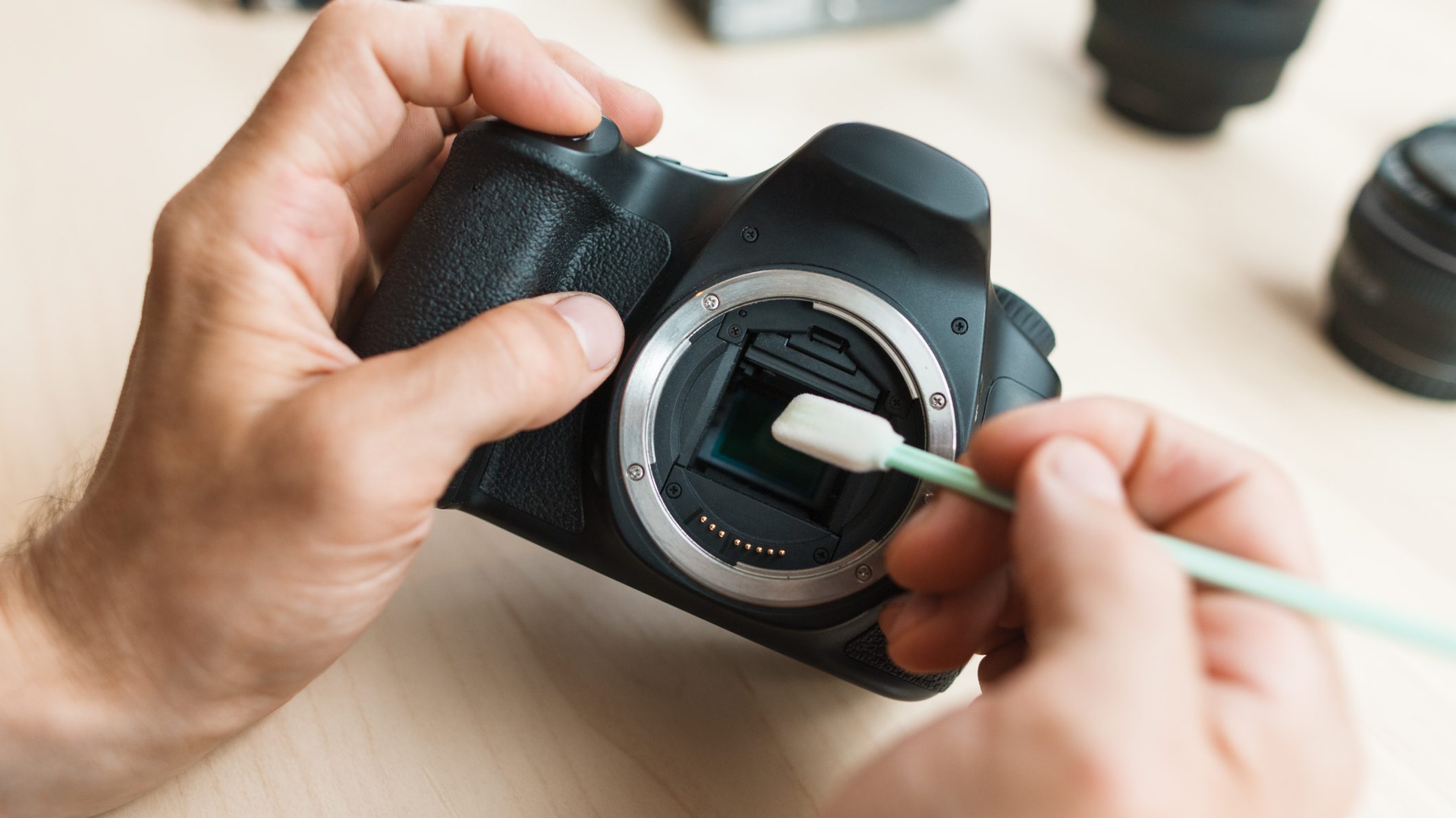 Cleaning your camera is the best way to avoid lens mould