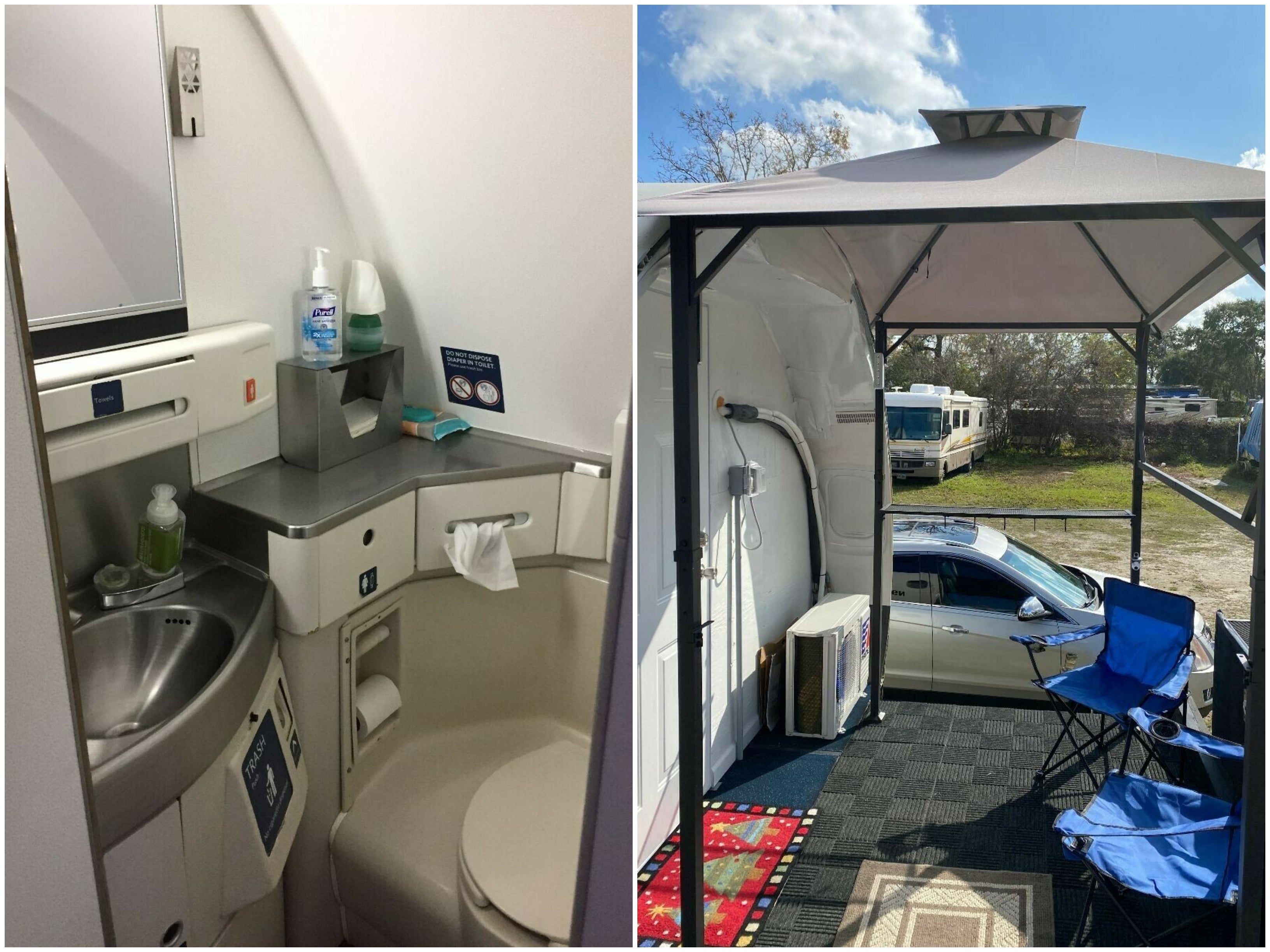 Someone Turned a McDonnell Douglas MD-88 Fuselage Into a Ridiculous Camper
