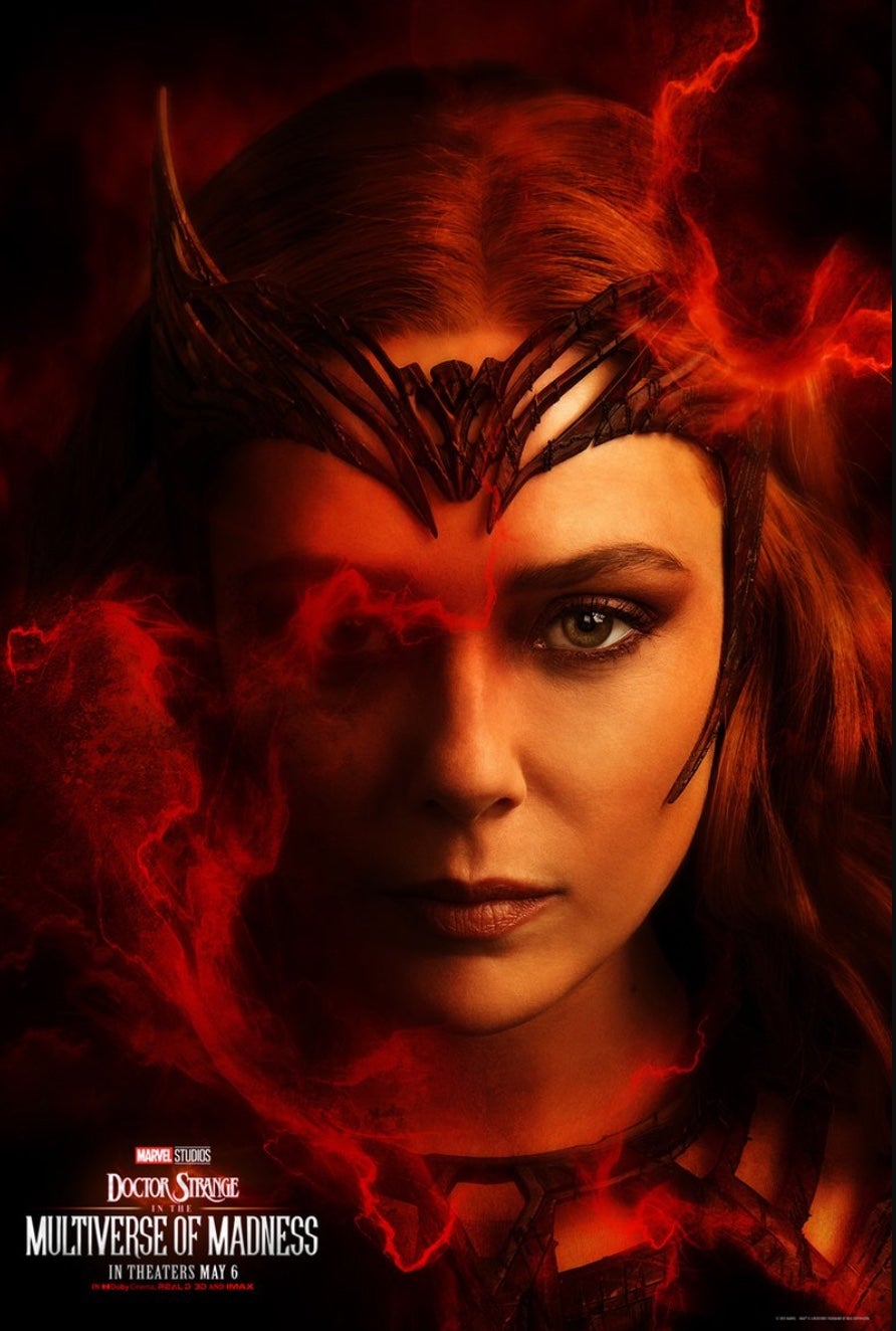 Elizabeth Olsen as the Scarlet Witch (Image: Marvel Studios)