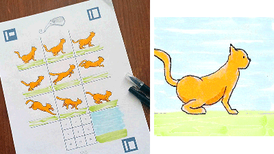 This Website’s Printable Templates Make it Easy to Turn Hand Drawn Animations Into GIFs
