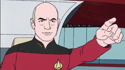 This 1970s-Style Star Trek: The Next Generation Animated Series Is Beyond Perfect