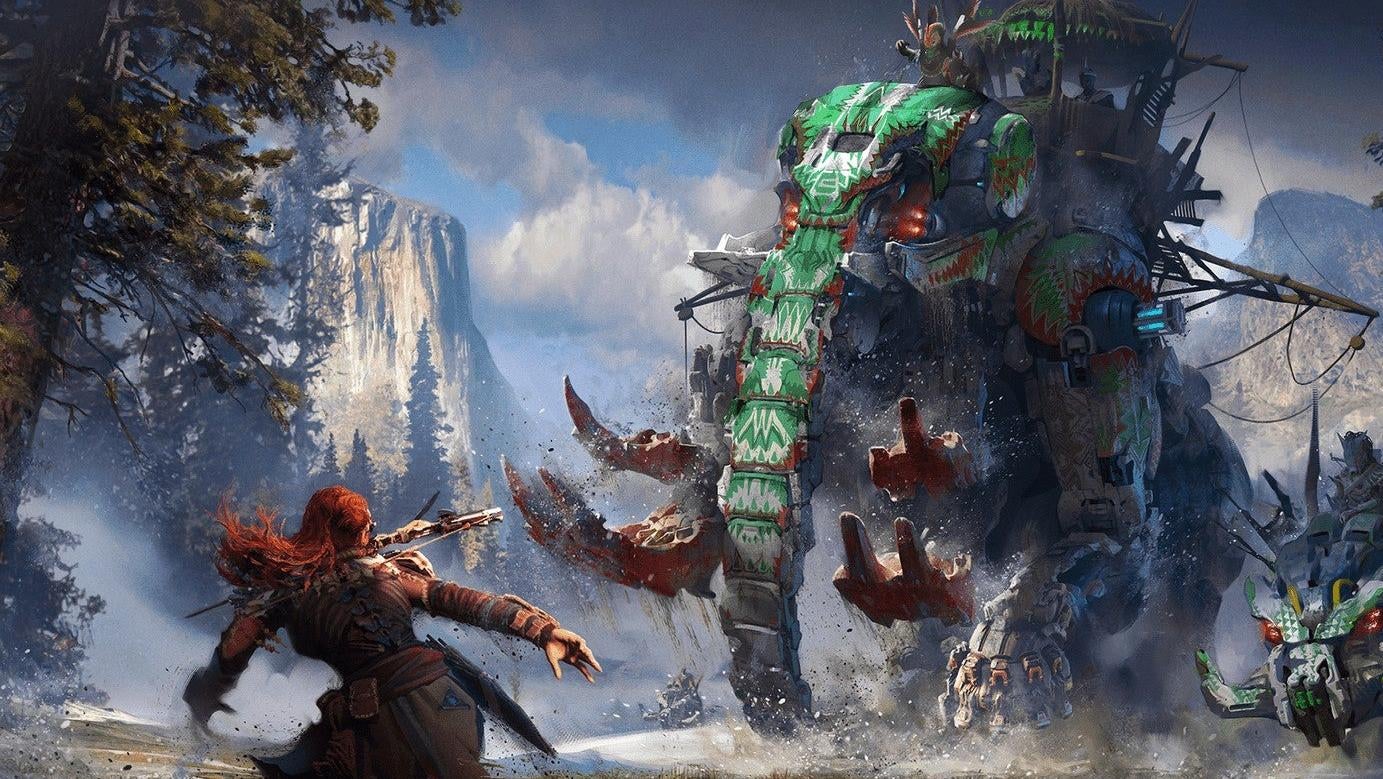 The Tremortusk, seen here in concept art form, is one of the 10. But where does it rank? (Image: Guerrilla)