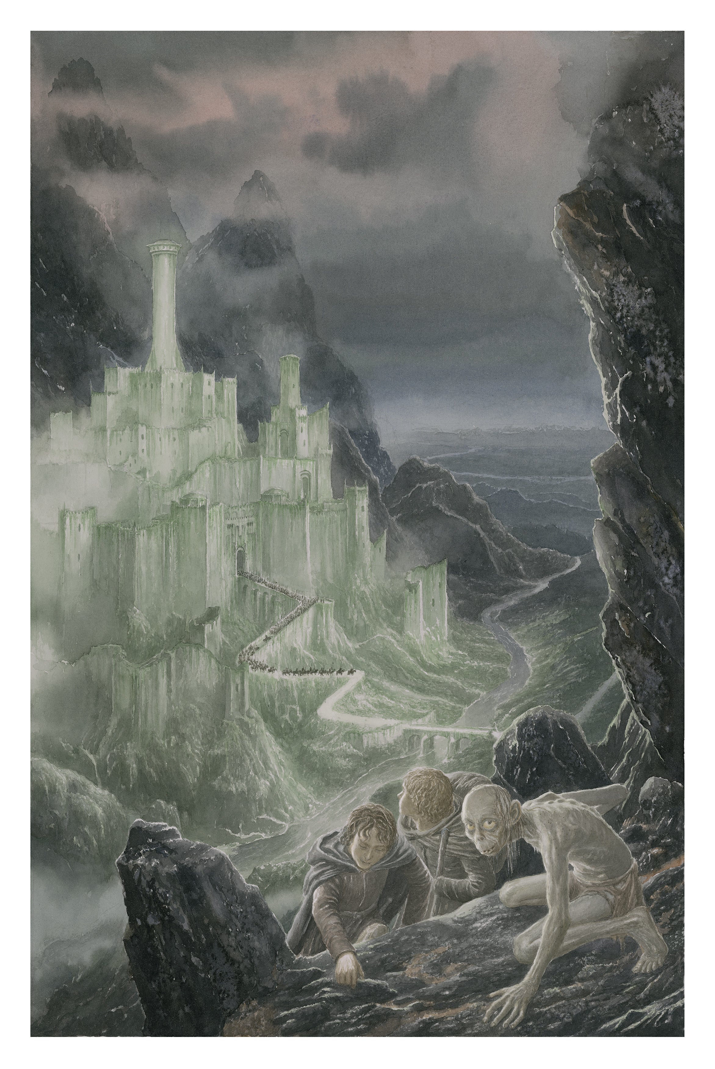 Image: ©Alan Lee for The Folio Society’s edition of J.R.R. Tolkien’s The Lord of the Rings.