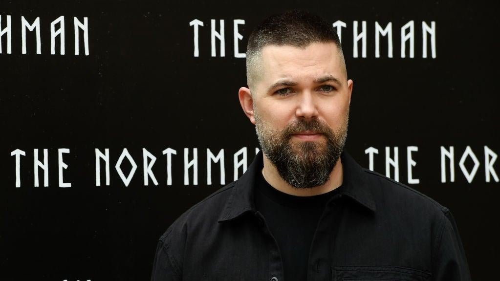 Robert Eggers on a red carpet without a mask because, as you'll see, on set he was wearing one. (Photo: Marilla Sicilia/Archivio Marilla Sicilia/Mondadori Portfolio via Getty Images, Getty Images)