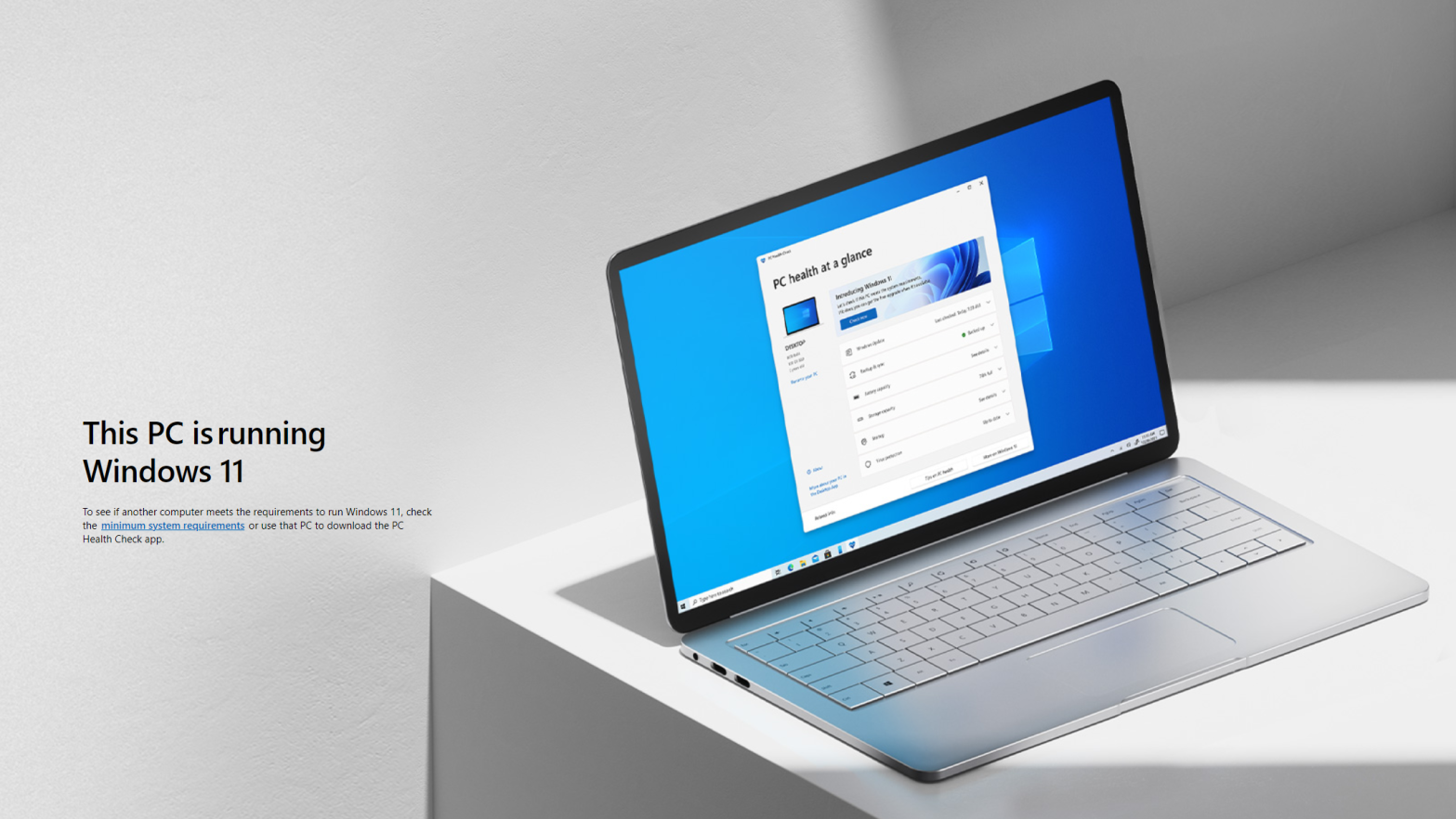 The fake website page looks identical to this official one. (Image: Microsoft)