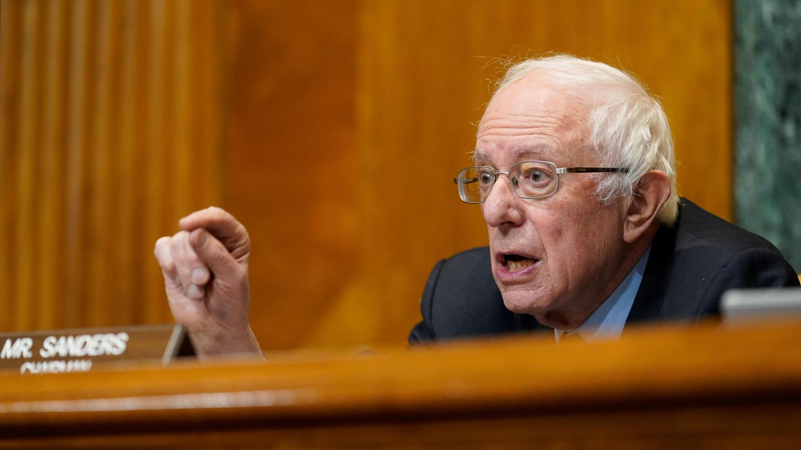 Sanders is calling out NASA for helping facilitate profits for space billionaires.  (Image: Pool, Getty Images)