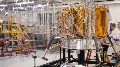 Astrobotic Shows off Shiny Lunar Lander Ahead of Scheduled Launch Later This Year