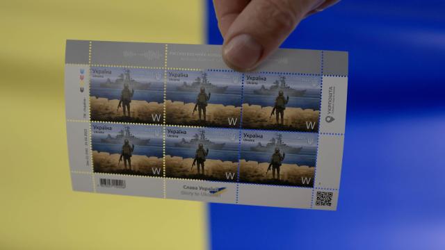 Ukraine’s Postal Service Gets DDOS’d After Printing Stamps of Sunken Russian Battleship