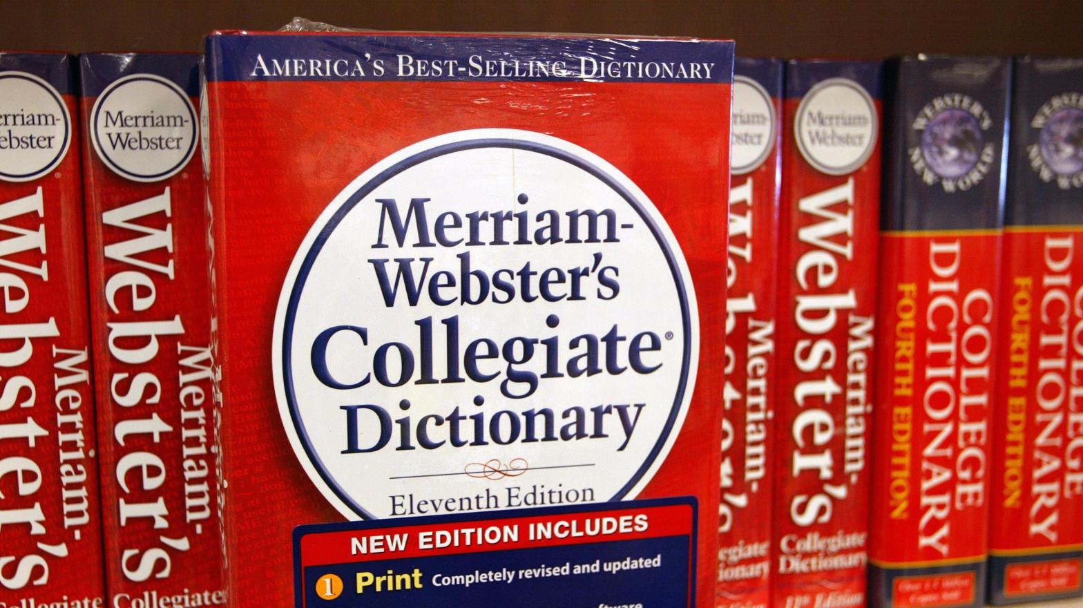 A California man is accused is making online threats against Merriam-Webster. He will appear in court on Friday. (Photo: Tim Boyle, Getty Images)