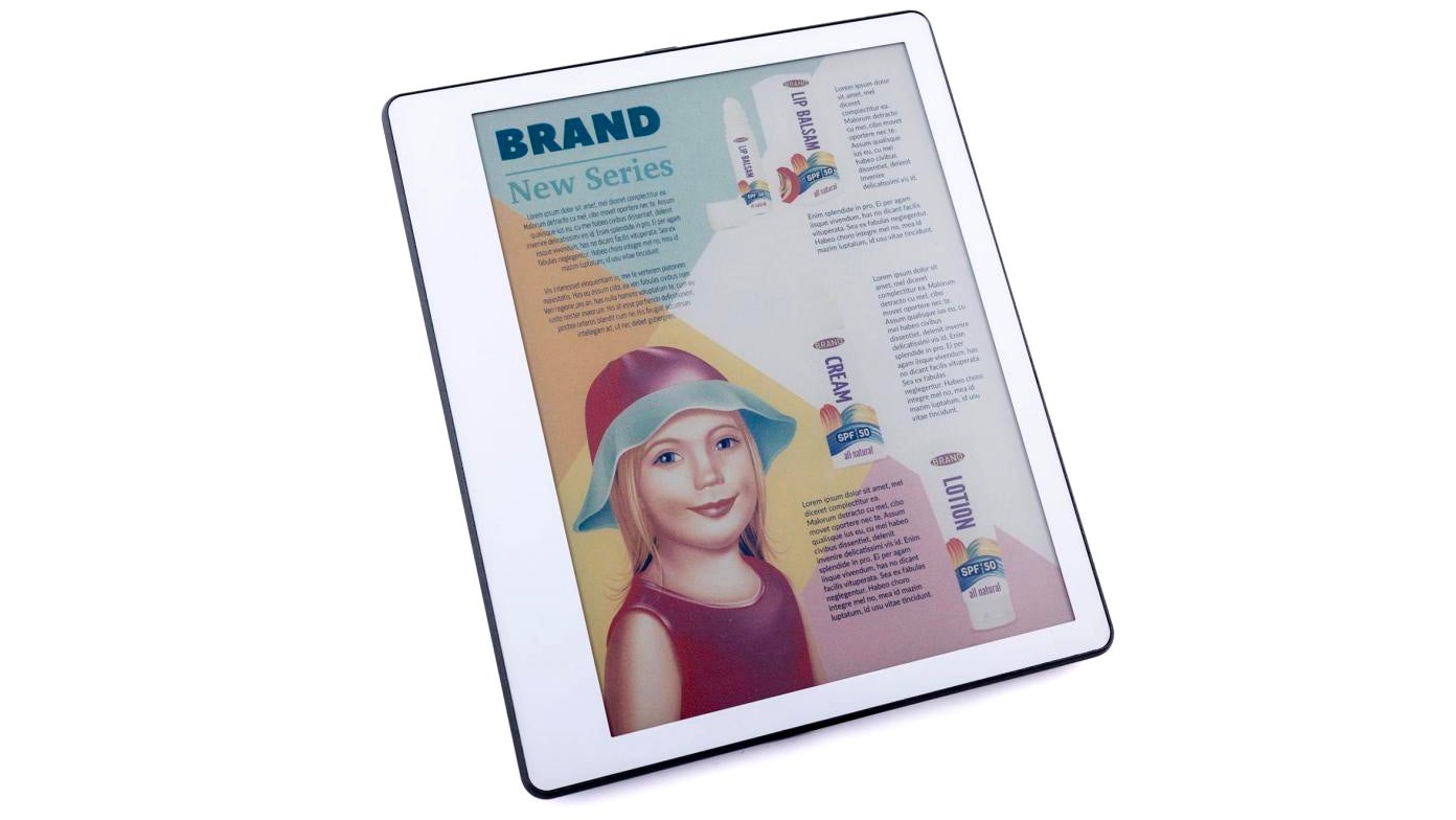 E Ink’s New High-Resolution Colour E-Paper Might Usher in an Era of Foldable E-Readers