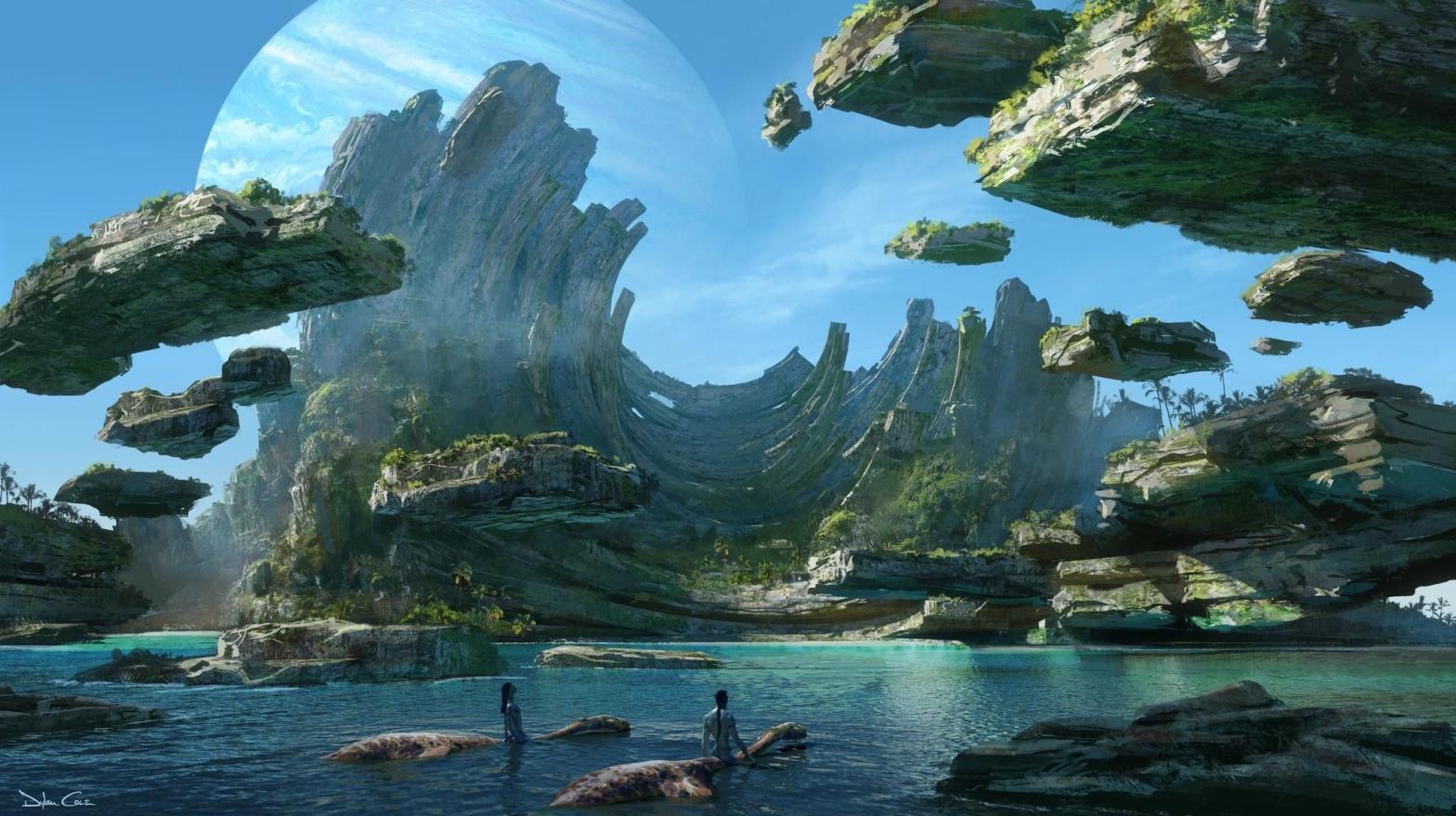 Concept art from Avatar: The Way of Water, which is out December 16. (Image: Fox)