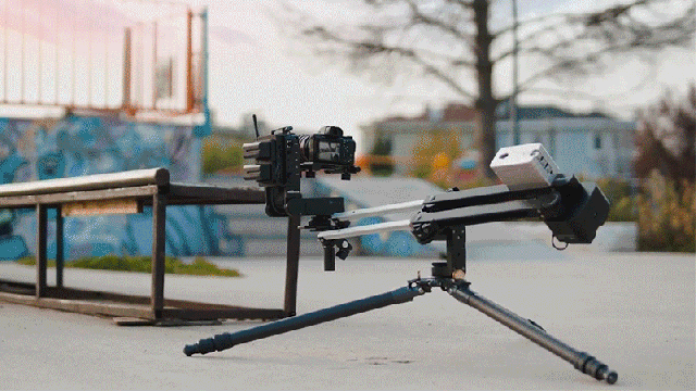 This Tiny Self-Powered Camera Crane Fits In a Backpack