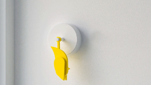 Overly-Dramatic Air Monitor Uses an Animated Canary That Passes Out When Air Quality Worsens