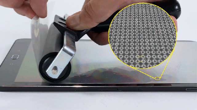 A Bump-Covered Screen Protector Can Surprisingly Make Touchscreens React Faster To Swipes