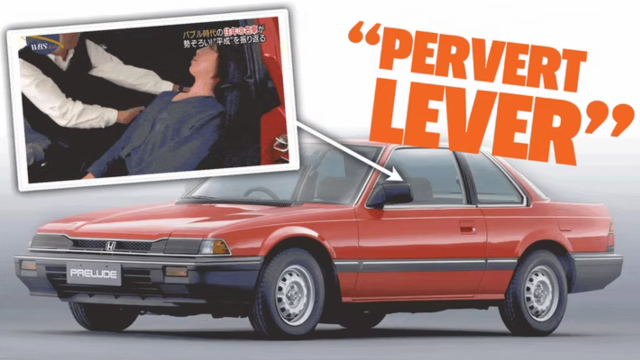 Let Me Remind You About the Honda Prelude’s ‘Pervert Lever’