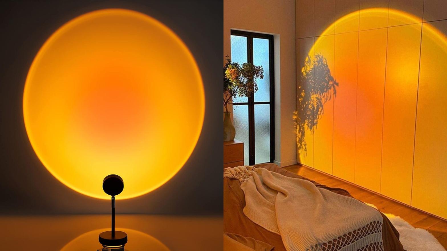 Sunset projection lamps