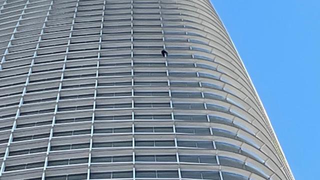 ‘Pro-Life Spiderman’ Slings Web of Idiotic Conspiracies to Instagram While Climbing Salesforce Tower