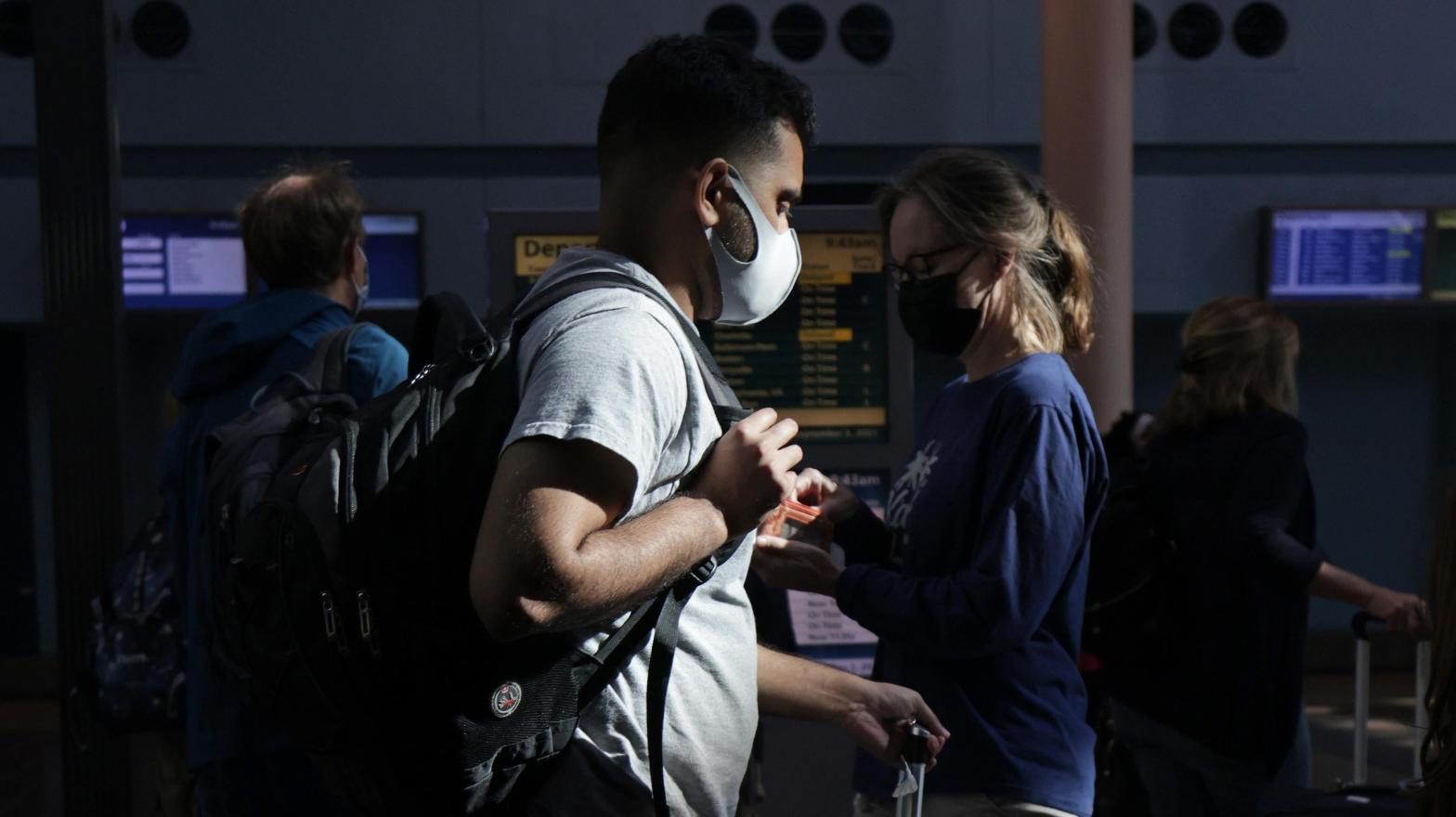 The CDC wanted to track the activity of people's movement. (Image: Alex Wong, Getty Images)
