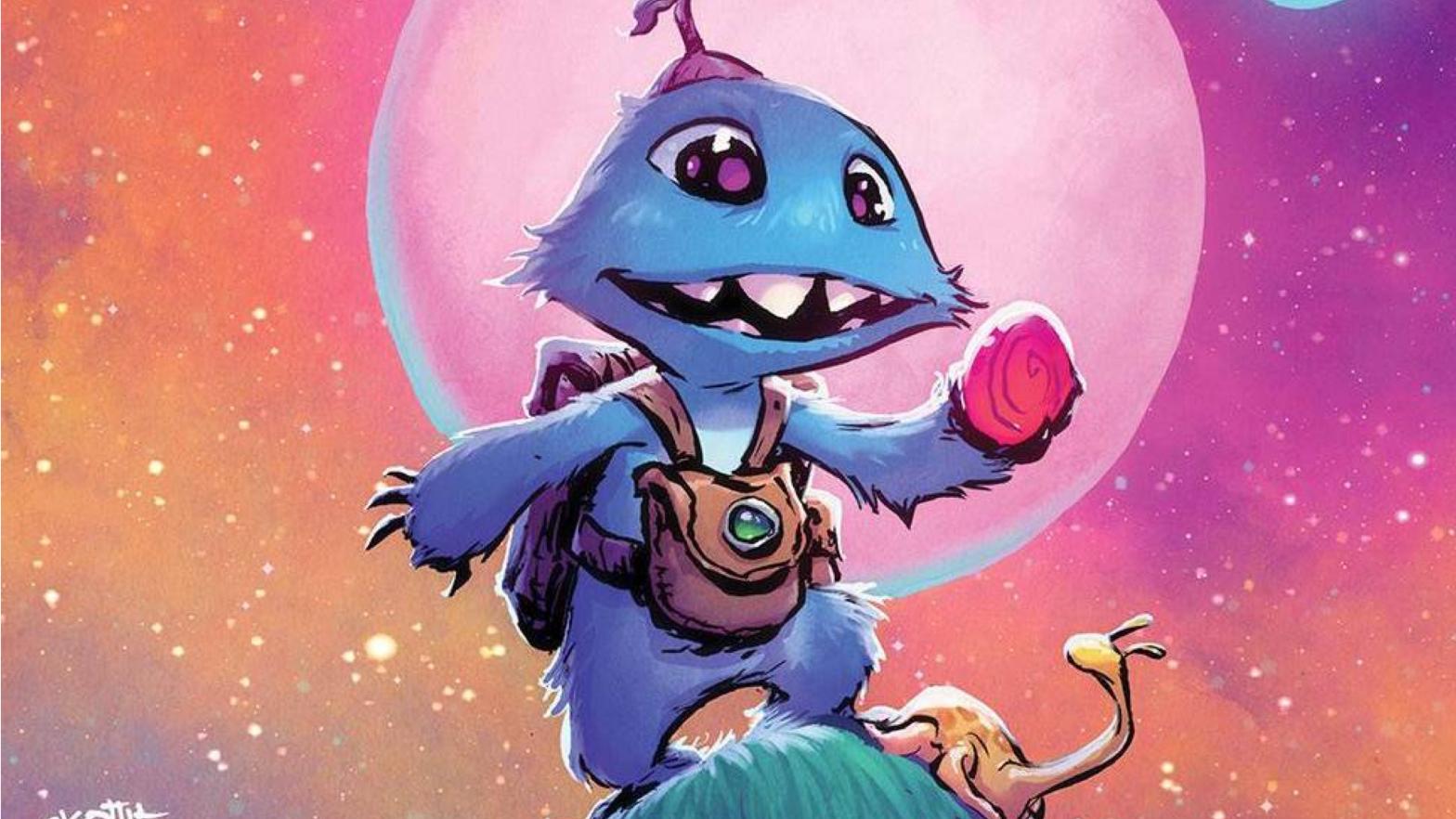 Inset of Twig #1 cover B by Skottie Young. (Image: Image Comics)