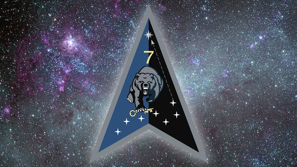 Emblem of Space Delta 7 (Graphic: NASA/Space Force/Gizmodo)