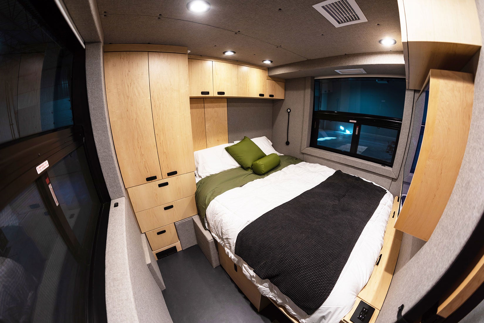 This Massive Prevost RV Sets the ‘Off-Road Life’ in a Cozy Lap of Luxury