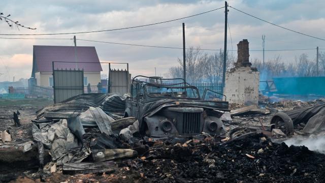 Wildfires Rage in Siberia, Killing at Least 10