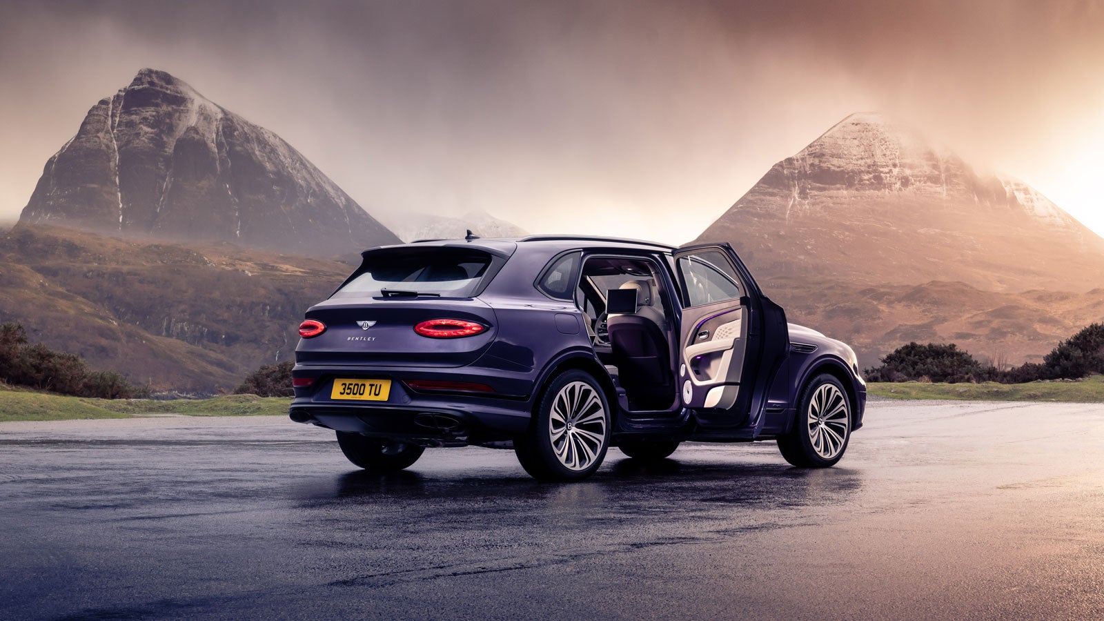The Bentley Bentayga Extended Wheelbase Will Monitor Your Back Sweat to Keep You Comfortable