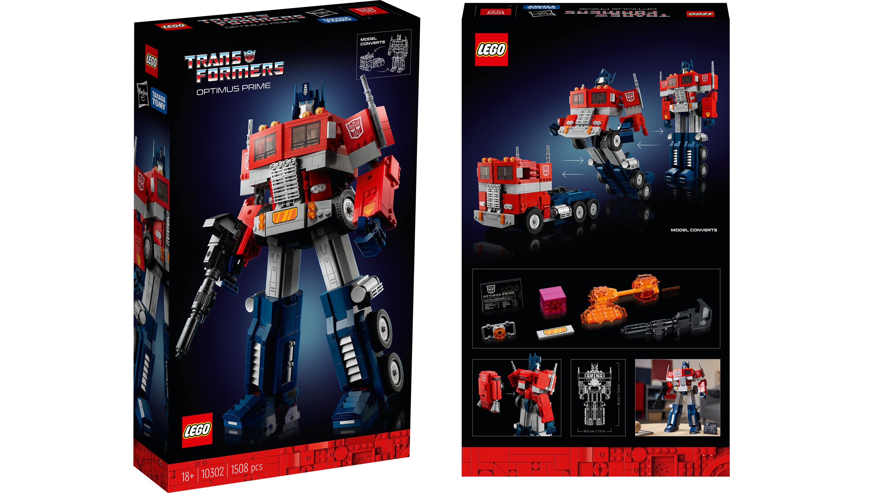 LEGO Optimus Prime Is a Flawless Retro Toy Mashup That Actually Transforms