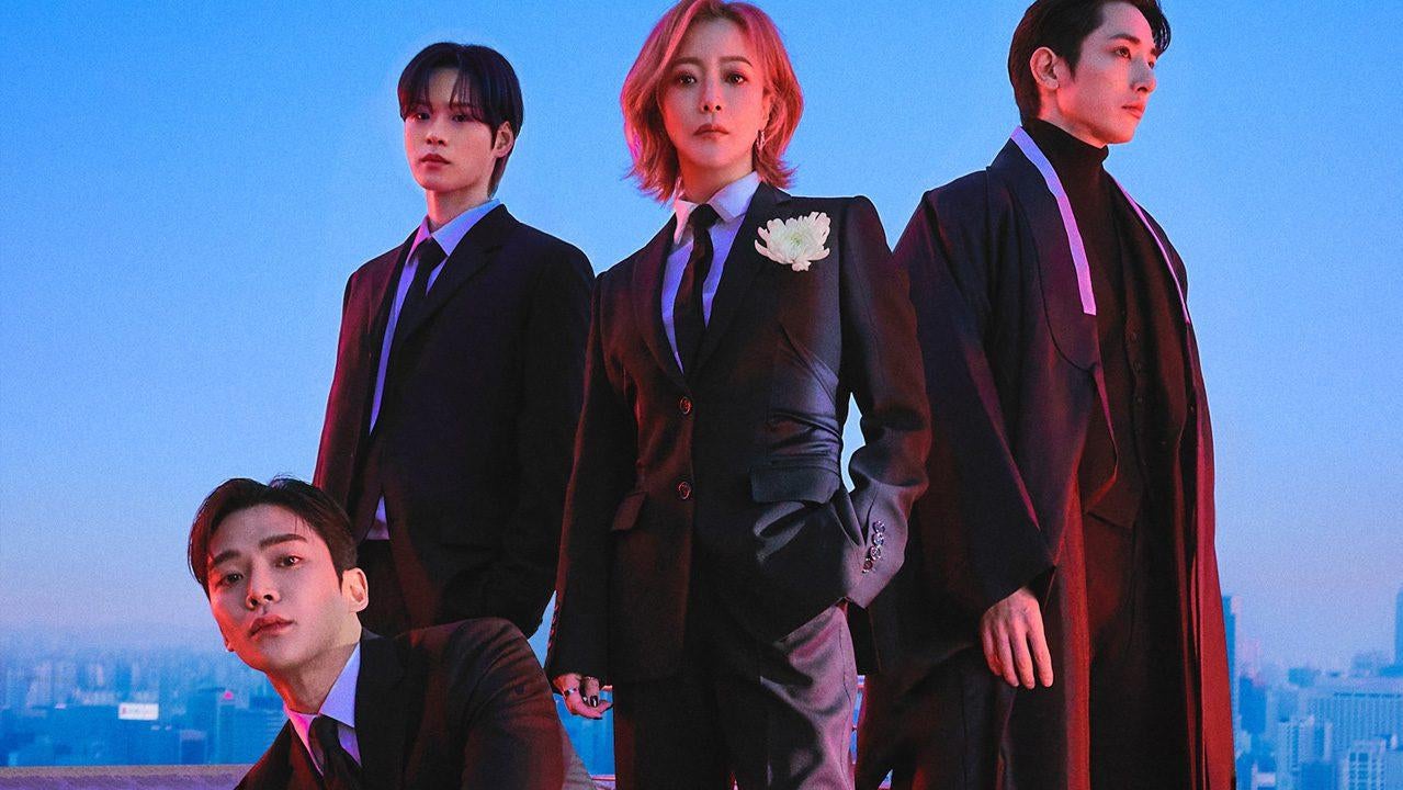The grim reapers in the show Tomorrow. (Image: MBC/Netflix)