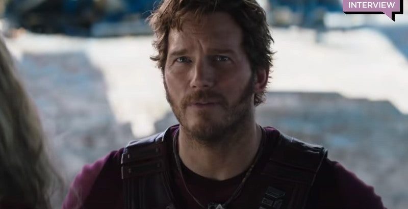 Chris Pratt as Star-Lord in Thor: Love and Thunder. (Screenshot: Marvel Studios)