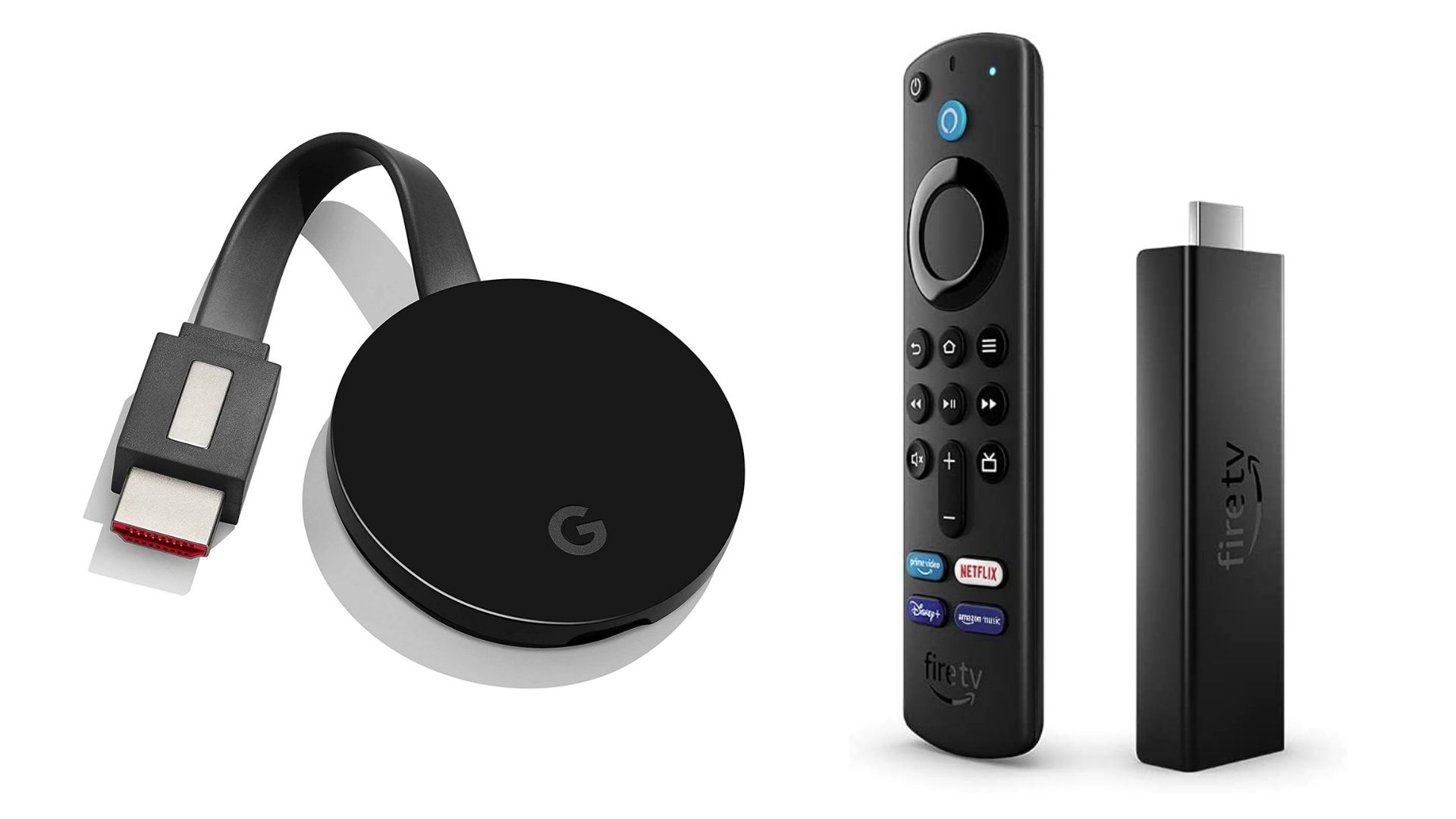 Review: Google Chromecast Ultra vs  Fire TV Stick